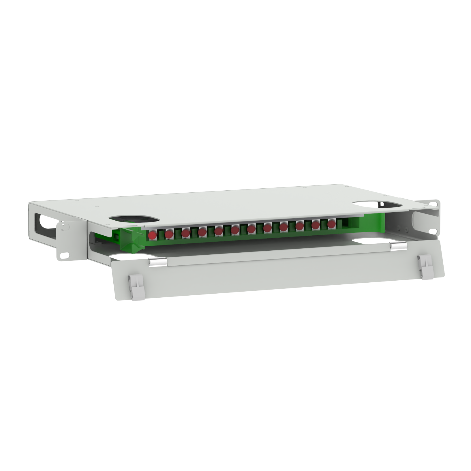 FTTX Data Center FC Type 12 Port Optic Fiber Distribution Patchpanel for Performance