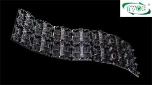 Wholesale Type G P3.91 4K Stage Rental LED Display Curved Cabinet 500x500mm 45 Degree from china suppliers