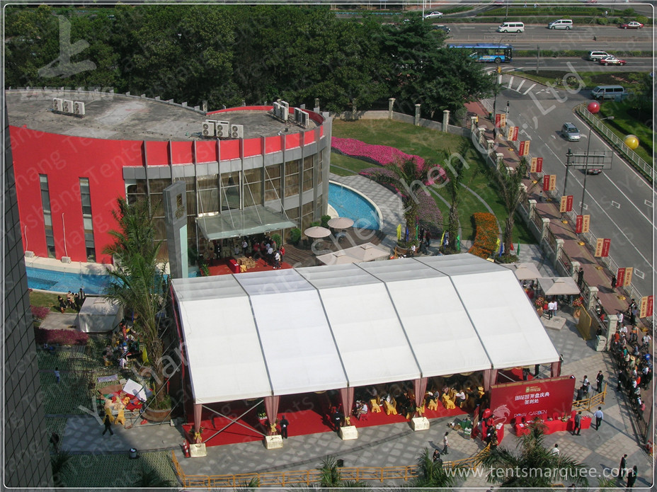 Custom 350 Seater Rent Event Tents Clear Span Marquee Theatre Style 16M X 25M