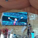 1000cd/sqm P3.91mm Indoor Fixed LED Display 250*250mm