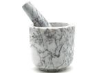 Marble Stone Mortar And Pestle Crush Spices Garlic Herb Spice Grinder
