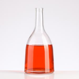 Wholesale 500ml 750ml Unique Shape Glass Wine Bottle for Liquor OEM/ODM Welcome within Liquor from china suppliers