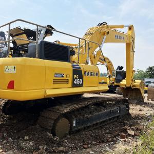 Wholesale Large Used Komatsu Excavators PC450-8 45Ton Earthmoving Equipment from china suppliers