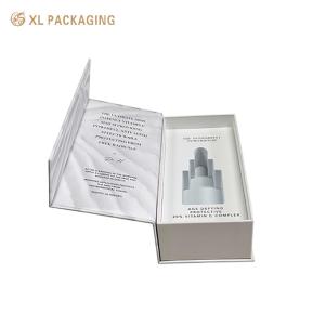 Wholesale Book Shaped Cosmetic Gift Boxes Offset Printing Skin Care Body Cream Packaging Box from china suppliers
