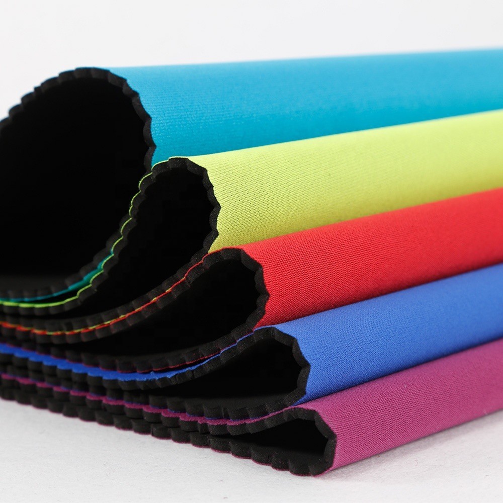 1mm 3mm 5mm Waterproof Elastic Neoprene Rubber Sheets With High Stretch Fabric For Wetsuit,Bikini,Slimming Belt