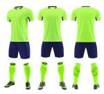 Casual Training Plain Soccer Jerseys Sublimated Soccer Uniforms Set Short Sleeve
