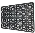 Injection Mould 24 Holes HDPE Plastic Nursery Tray Pot Carry Tray OEM