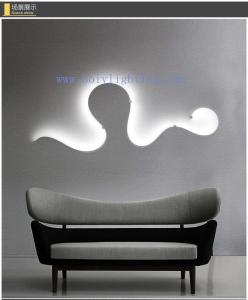 Wholesale Irom LED Indoor Wall Lamp Originality Curves A Wide Variety Of Styles 1270MM from china suppliers