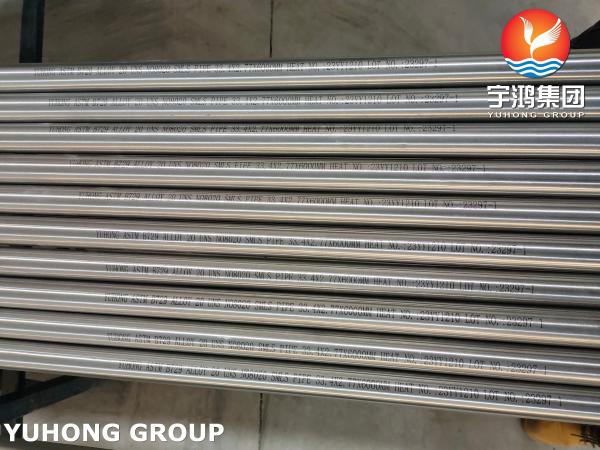 ASTM B729 Alloy 20 Seamless Tubes Corrosion-Resistant Cold-Drawn Tubes for Heat