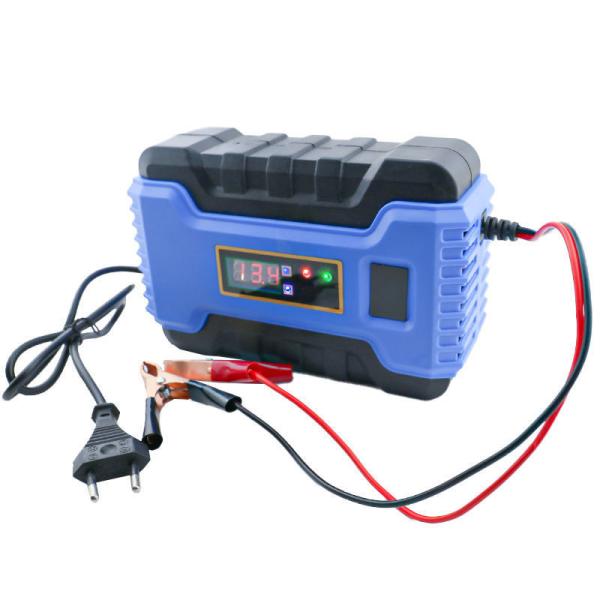Electric Vehicle E-bike Scooter LCD Display 12V 6A Automatic Battery Charger for