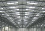 Aluminum Alloy / Plastic Steel Window Steel Structure Workshop Plant With