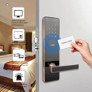 Wholesale Electronic Hotel Smart Locks Aluminium Alloy RFID Card Smartphone TT Lock Access from china suppliers
