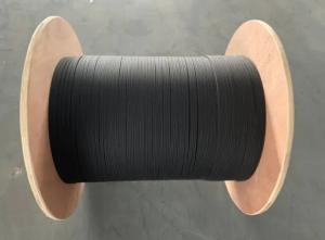 Wholesale Fiber optic indoor cable Black Jacket FTTH drop cable with G657A1 fiber for indoor from china suppliers