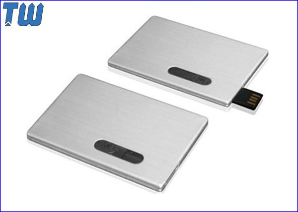 Promotion Slip Credit Card USB 2.0 Flash Drive High Printing Quality Best