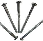 Partial Thread Metal Self Tapping Screws For Petrochemical / Aerospace Industry