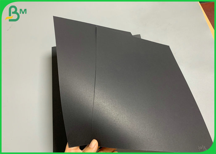 100% Wood Pulp 300g Large Black Chipboard Sheets For Gift Box 70 x 100cm 