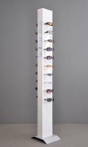 Wholesale Double Side Floor Reading Glasses Display Stands , Spectacles Display Rack Durable from china suppliers