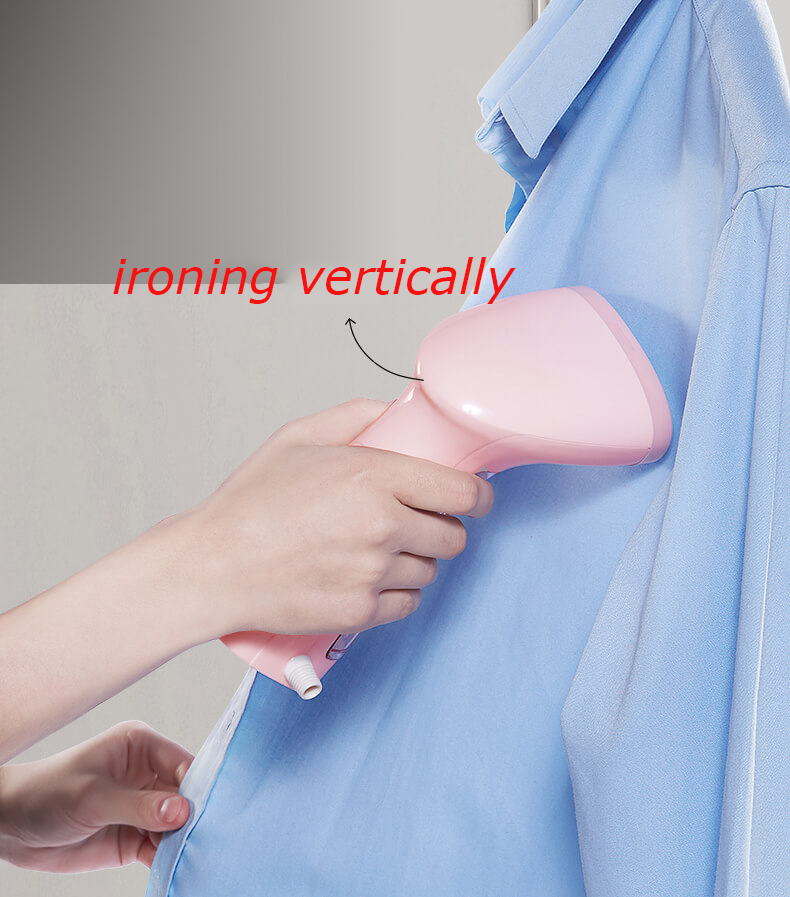 Get Wrinkle-Free Clothes Anywhere with Our Portable Handheld Standing Garment Steamer