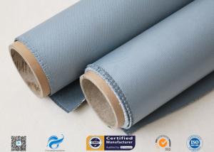 Wholesale Grey 31OZ Silicone Coated Fiberglass Fabric Industrial Heat Resistant Blanket from china suppliers
