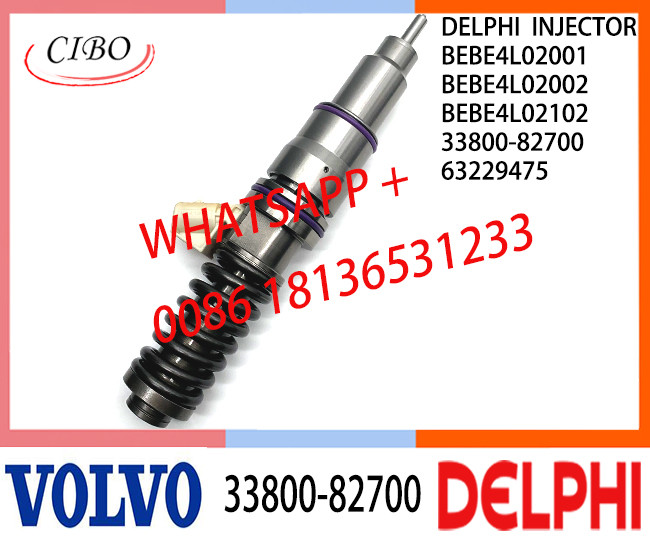 Fuel engine Diesel Injector 33800-82700 BEBE4L02001 BEBE4L02002 BEBE4L02102 63229475 E3.5 for HYUNDAI H ENGINE