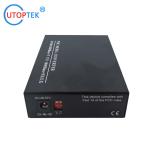 10/100/1000M SFP to RJ45 POE 30W media converter with DC52V power for CCTV poe