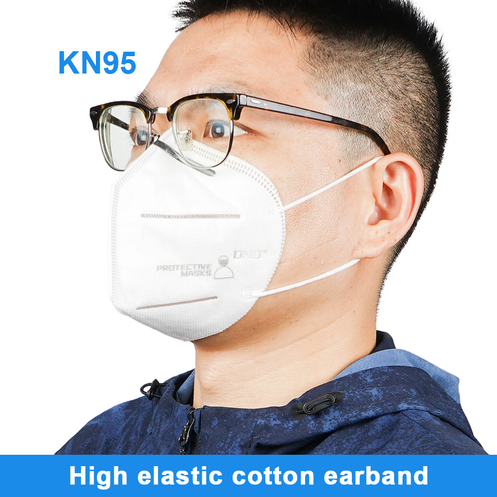 5 Layers Non-Woven Protective CE Disposable Earloop KN95 Face Mask
