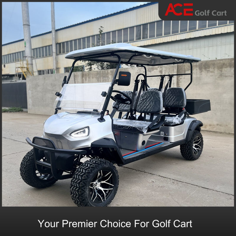 4 Seater Electric Golf Cart 48v 150HA Lithium Battery Electric Utility Vehicle