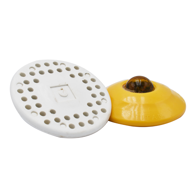 LED Plastic Cat Eye Reflective Light Solar Road Stud Made Of High Visible PVC