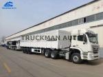 Truckman Brand Cargo Semi Trailer , Semi Tractor Trailer With Linglong 315/80r22