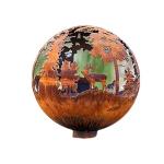 Outdoor Steel Fire Pit 1000mm Diameter 60cm/80cm/100cm Depth Wooden Box Packing