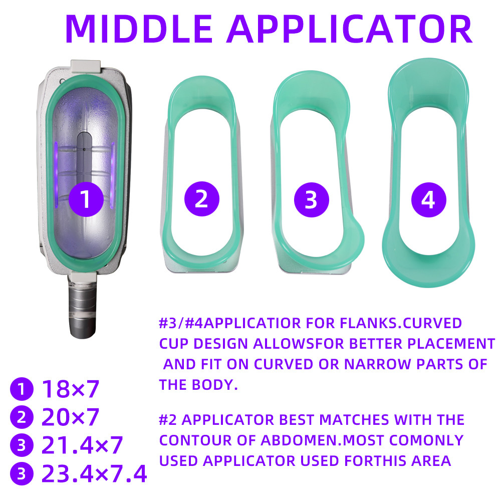 Vacuum Cryolipolysis Slimming Machine Body 360 Cool Fat Cavitation For Beauty Salon