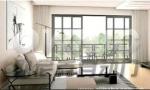 Sitting Room Luxurious Residential Automatic Sliding Doors Anti Pinch