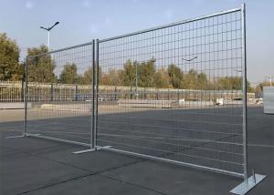 Wholesale Heavy Duty Galvanized Steel Temporary Fence Panels With 3mm Wires from china suppliers