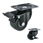 50mm Black Nylon Casters