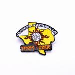 Custom Soft Enamel Lapel Pins , Dye Black Metal Custom Baseball Trading Pins