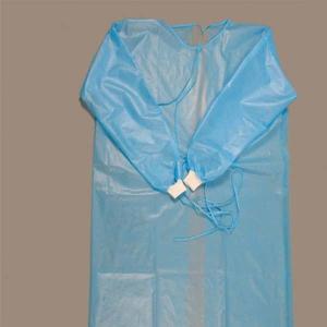 Wholesale Hospital Blue SMS XXXL Disposable Hospital Gowns from china suppliers