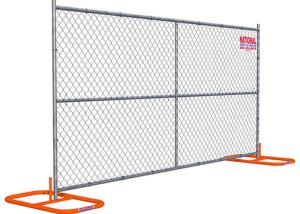 Wholesale Hot Dip Galvanized Chain Link Temp Construction Fence from china suppliers