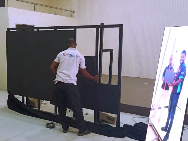1000cd/sqm IP20 P4.81mm Church Fixed LED Display Nova Control