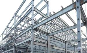 Wholesale ODM Large Span Steel Buildings Workshop Warehouse Steel Structure from china suppliers