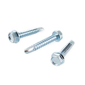 Wholesale ISO9001 2015 Certified Metal Steel Roofing Screw Washers Hex Head Drilling Self Tapping Screw for Metal from china suppliers
