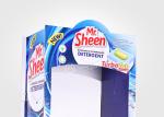 Underpant Cardboard Display Shelves , Retail Stores POS Display Stands