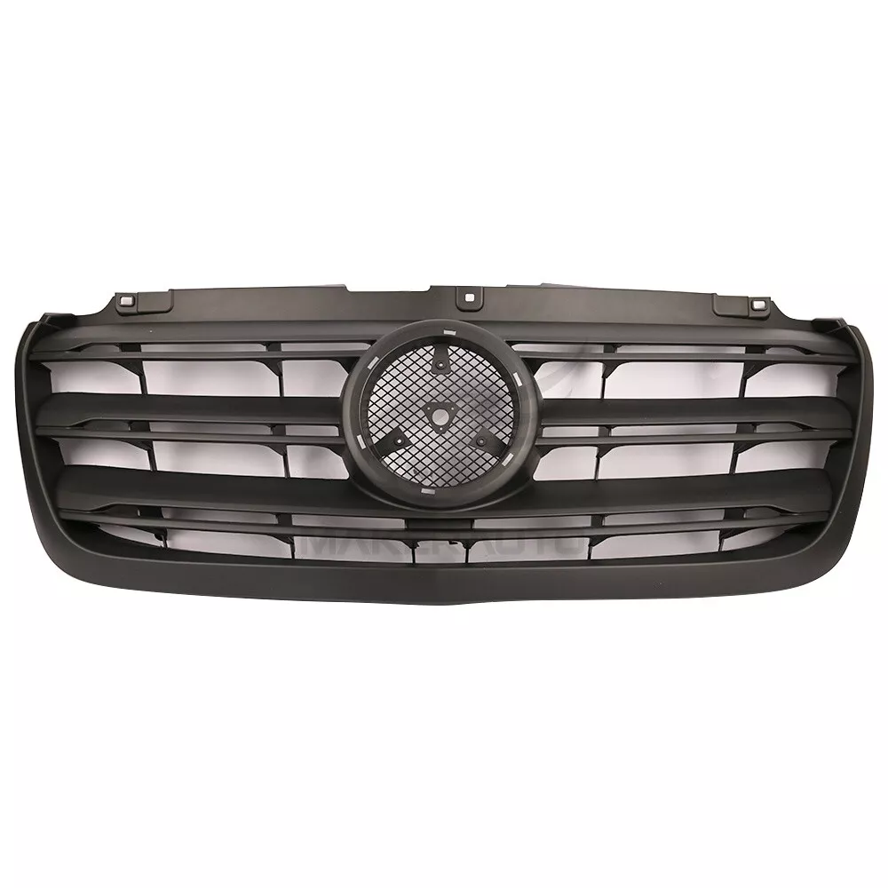Universal Fitment Glossy Black Front Grill Grille for Mercedes-Benz Sprinter W907 W910 2018- OE9108852600 Durable Design
