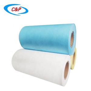 Wholesale PE Film Laminated SMS Nonwoven Raw Material Disposable Medical Supplies Roll from china suppliers