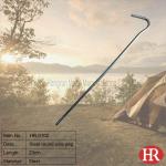 23cm steel tent pegs