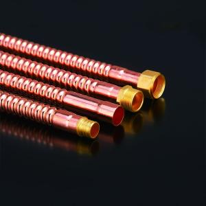 Wholesale Water Tank Toilet Water Heater Hose Copper Corrugated Hose Pipe 10Bar 150PSI from china suppliers