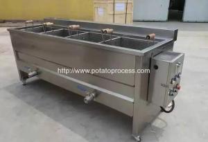 Wholesale Semi-Automatic Potato Sticks Blanching Machine from china suppliers