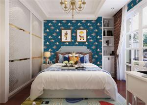 Wholesale Home Decoration Kids Bedroom Wallpaper Moisture Proof With Non Woven Materials from china suppliers