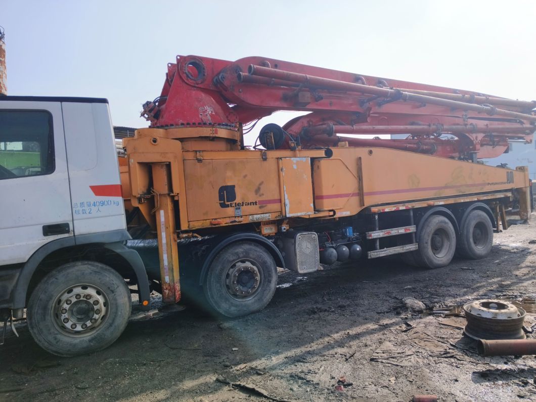 Concrete Pump Truck Pusmeister 49 Meters Using Mercedes Chassis Hot Sales