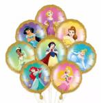 Wholesal princess helium foil 18inch foil balloon for party birthday gift