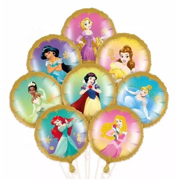 Wholesal princess helium foil 18inch foil balloon for party birthday gift
